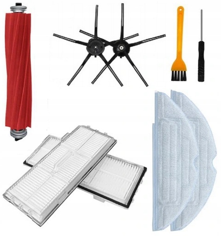 Sada Kartáčů Filtry Mopy Pro Roborock S7 S7 Plus S7 Max S7 MaxV