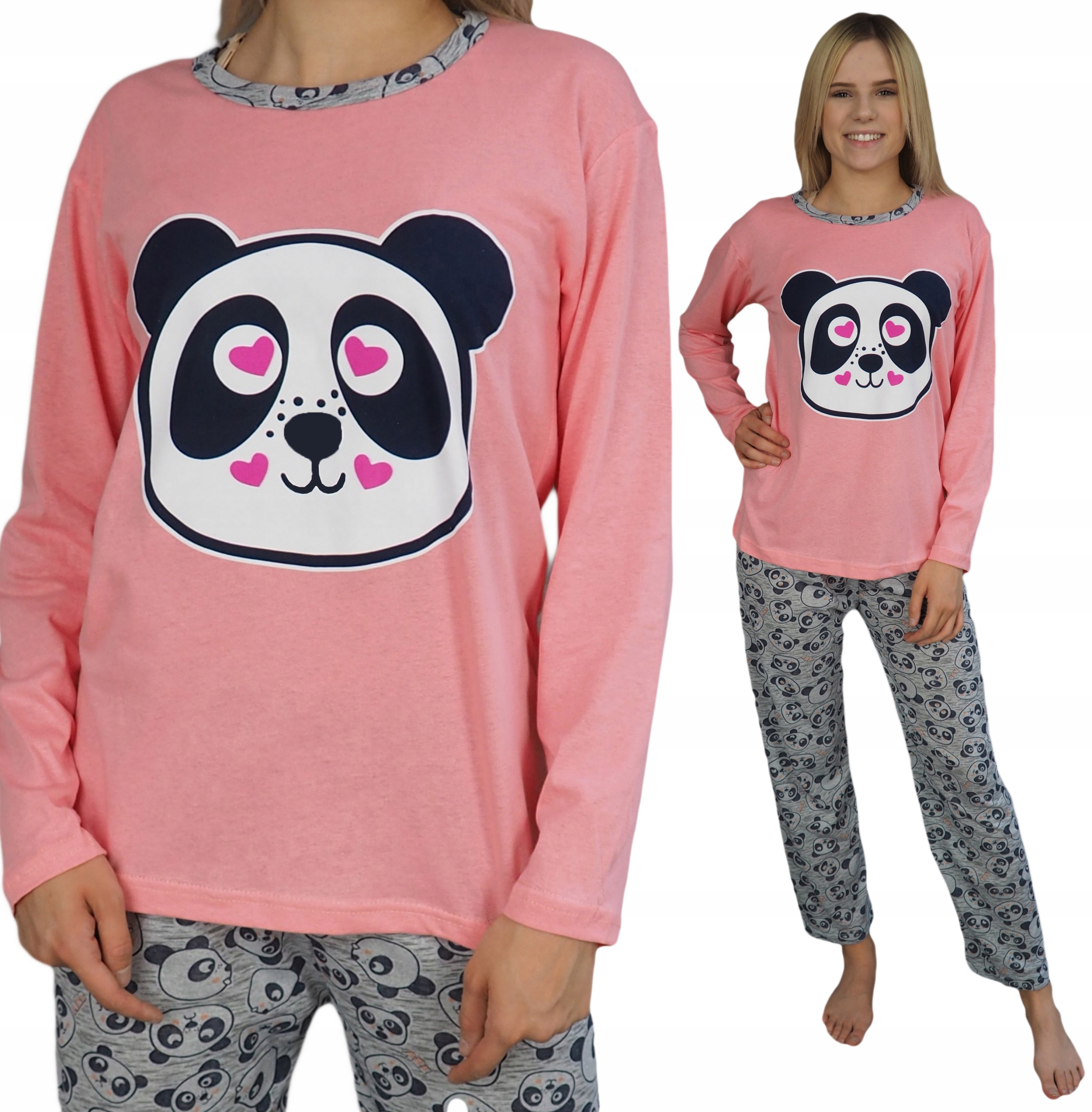 

Piżama Damska M 38 wygodna Nowa Tania fajna Panda