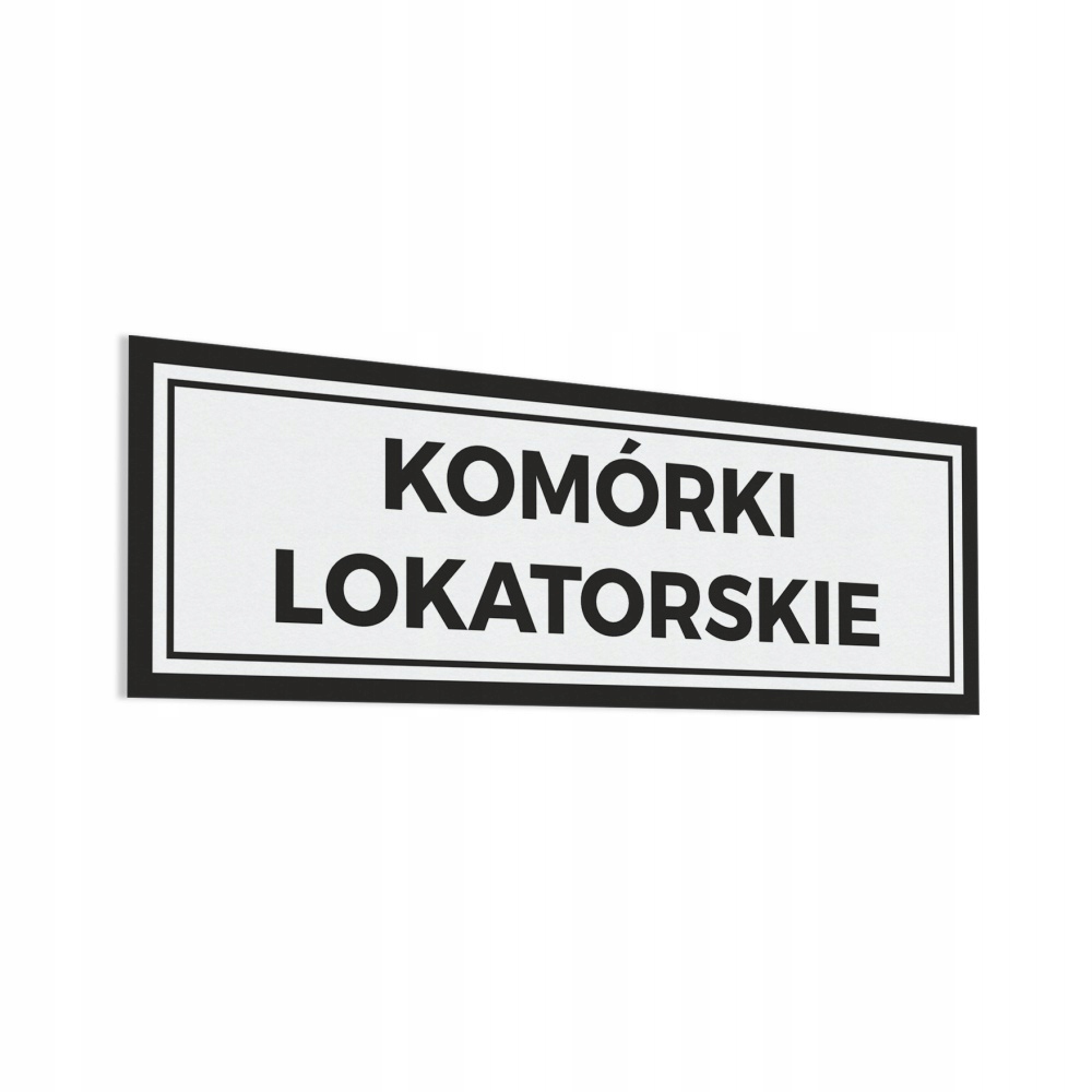 

Naklejka Komórki Lokatorskie 10x30