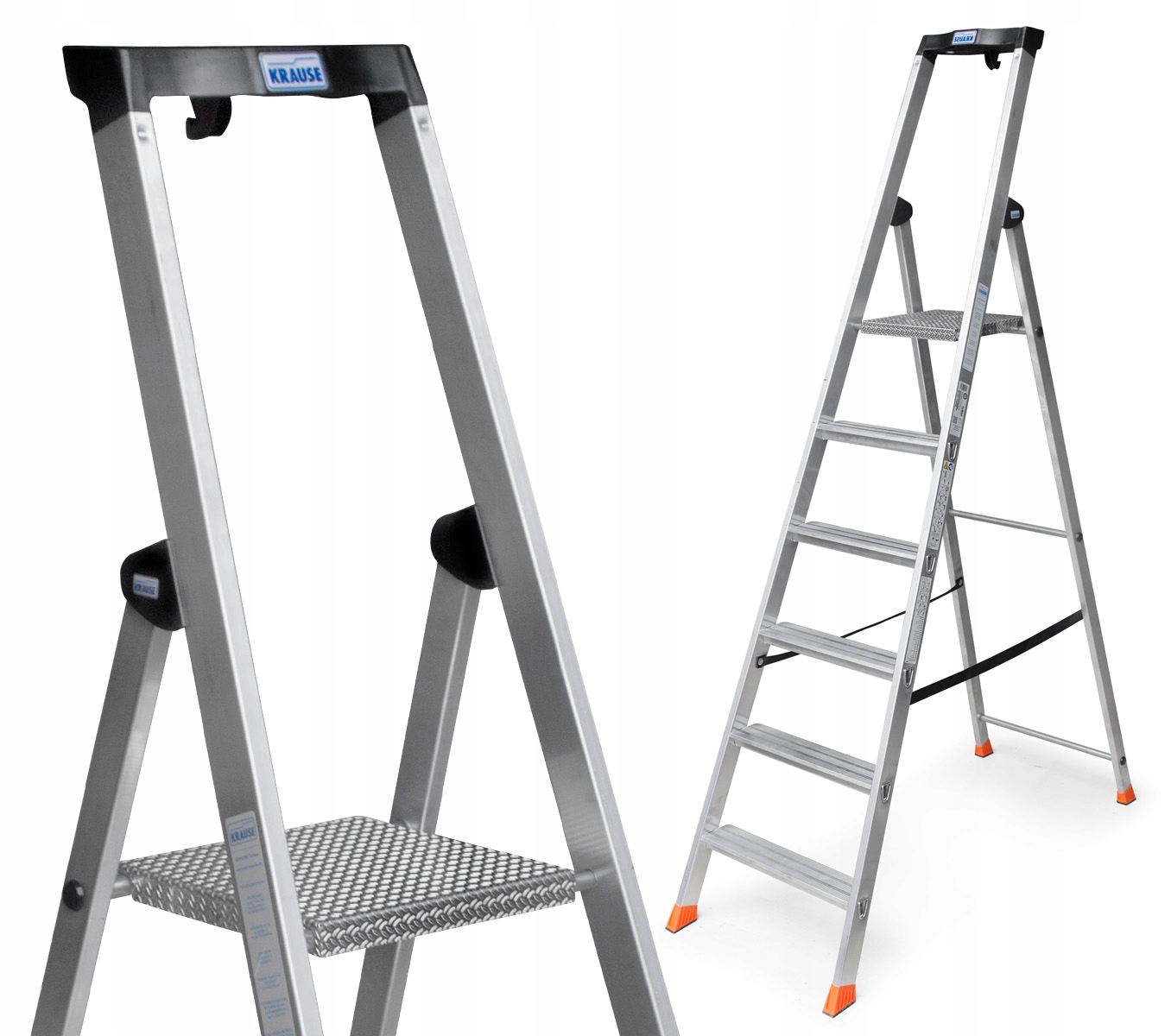 

Drabina jednostronna aluminiowa 6 st Krause Solido