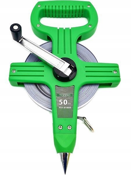 

Taśma Miernicza Geodezyjna Stalowa zwijana 50m