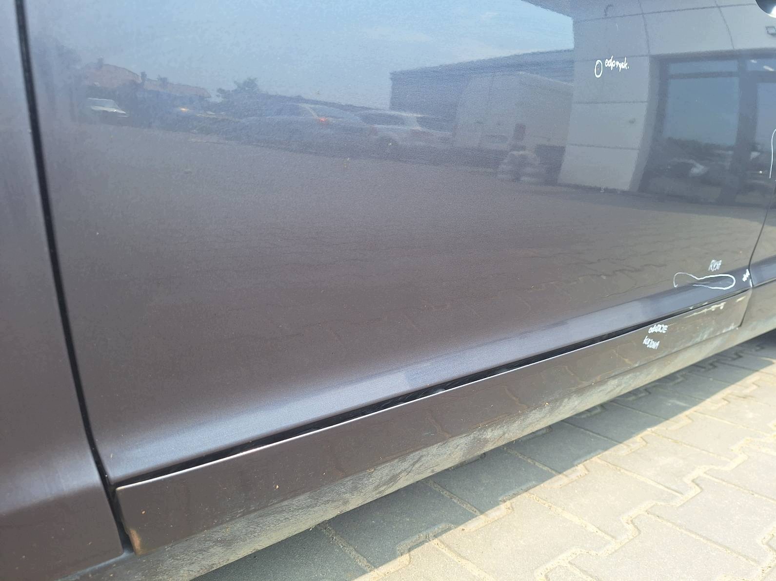 door complete left front + mirror AUDI A6 C6 LZ7Q