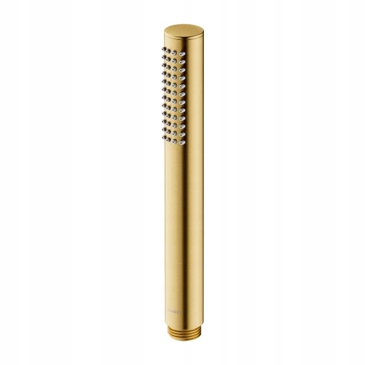 Microphone sprchová rukoväť, zlatá brúsená