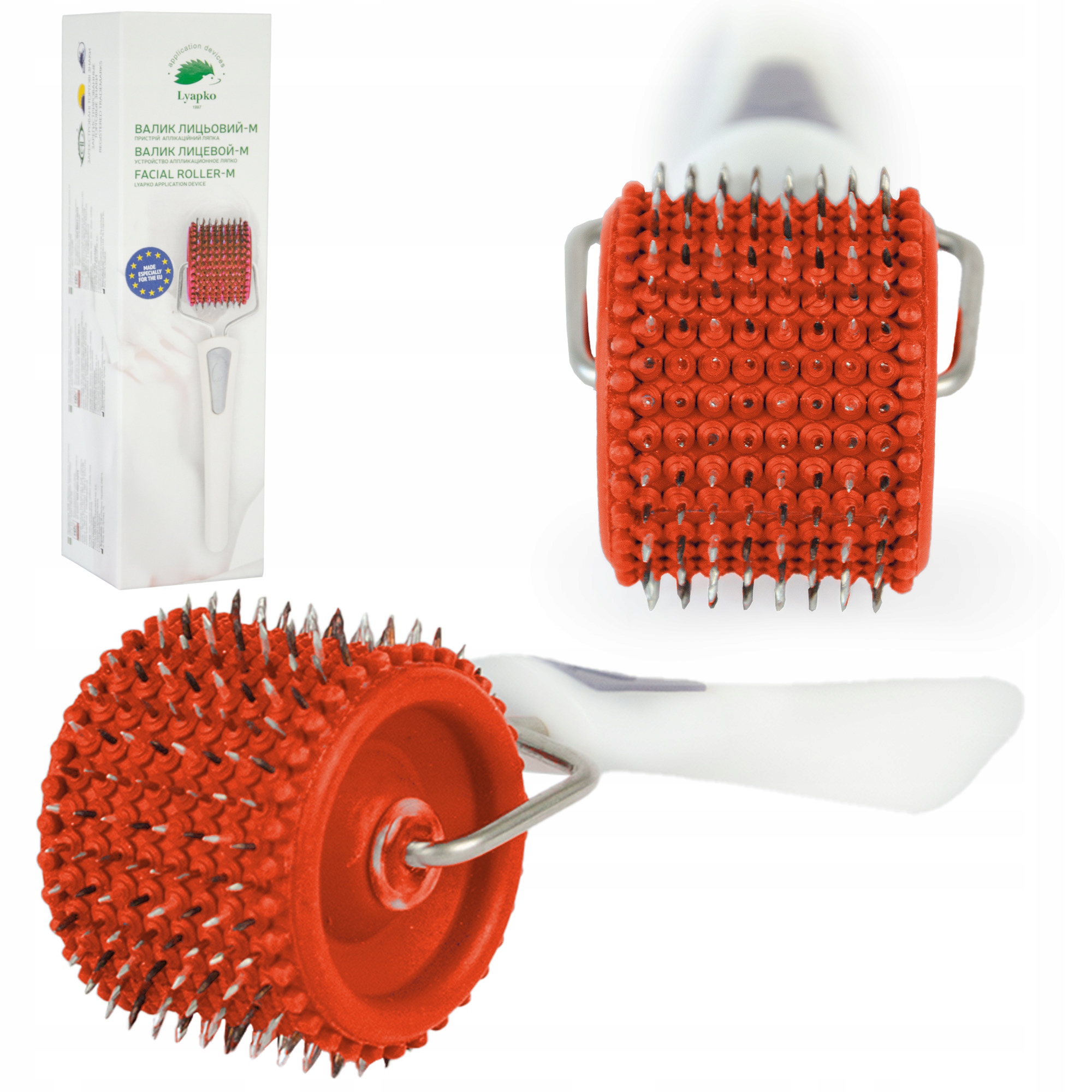 Wałek Do Twarzy Lyapko 3,5 Mini Roller Igłowy Masażu Akupresury Bez Niklu