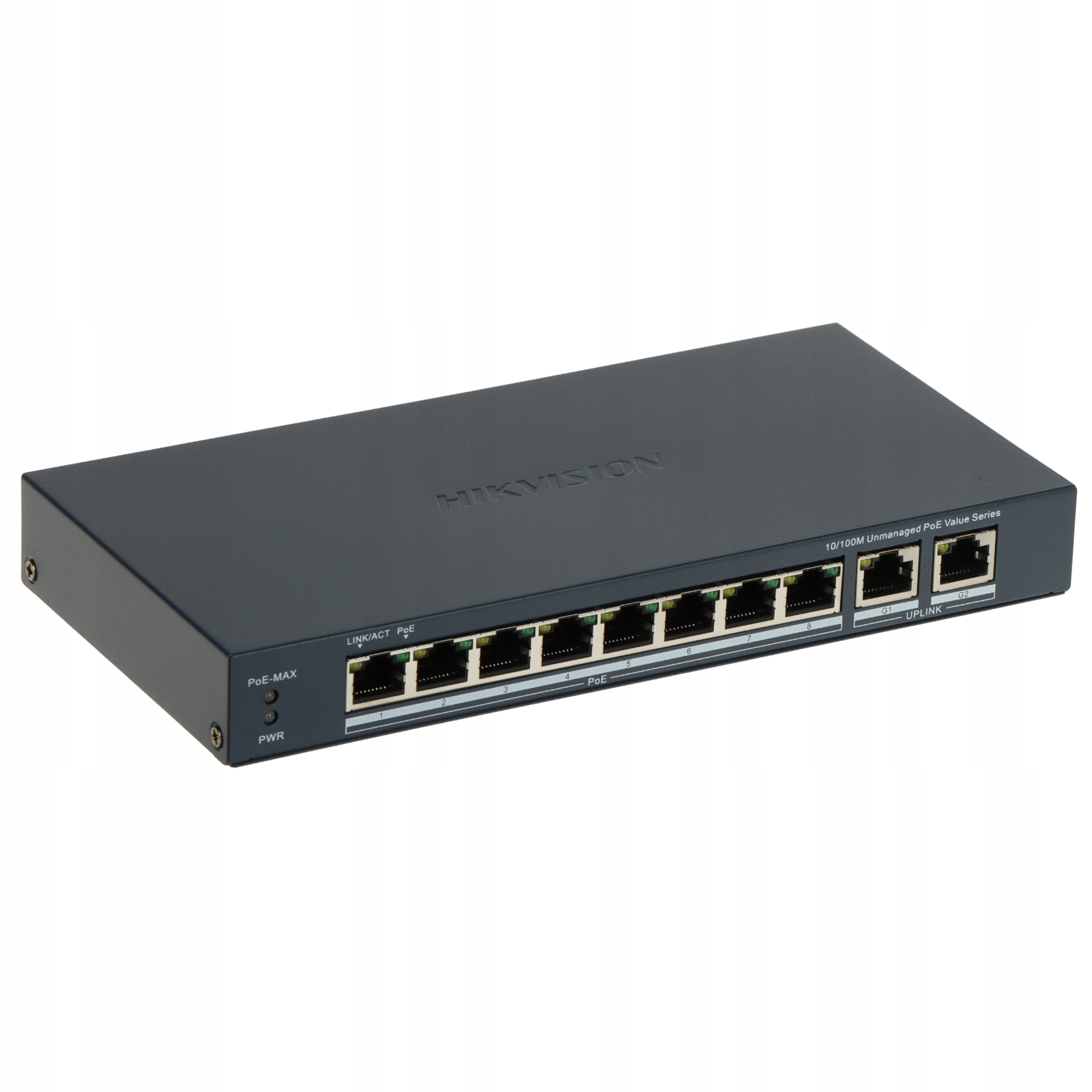 Switch Poe DS-3E0310P-E/M(B) 8-PORTOVÝ Hikvision