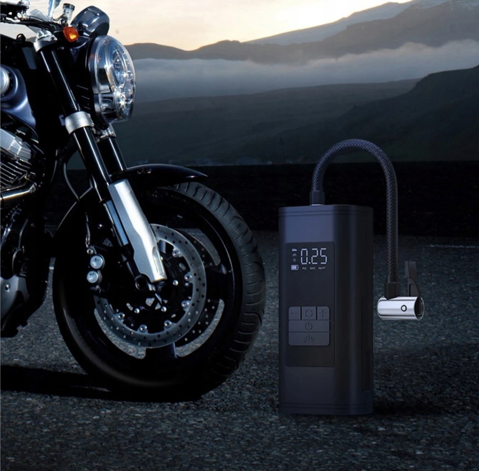 BEZPRZEWODOWY KOMPRESOR SAMOCHODOWY ROWEROWY LCD LED Kod producenta KOMPRESOR SAMOCHODOWY