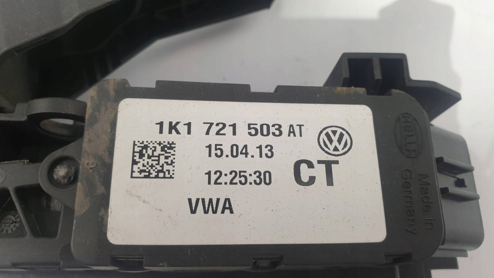 PEDAL 1K1721503AT VOLKSWAGEN PASSAT B7