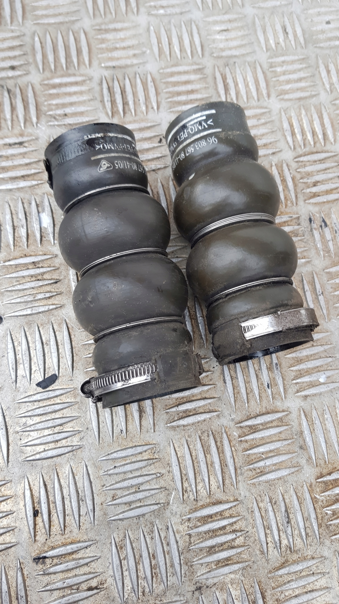 CITROEN C4 1.6 HDI rohr intercooler 9680356780