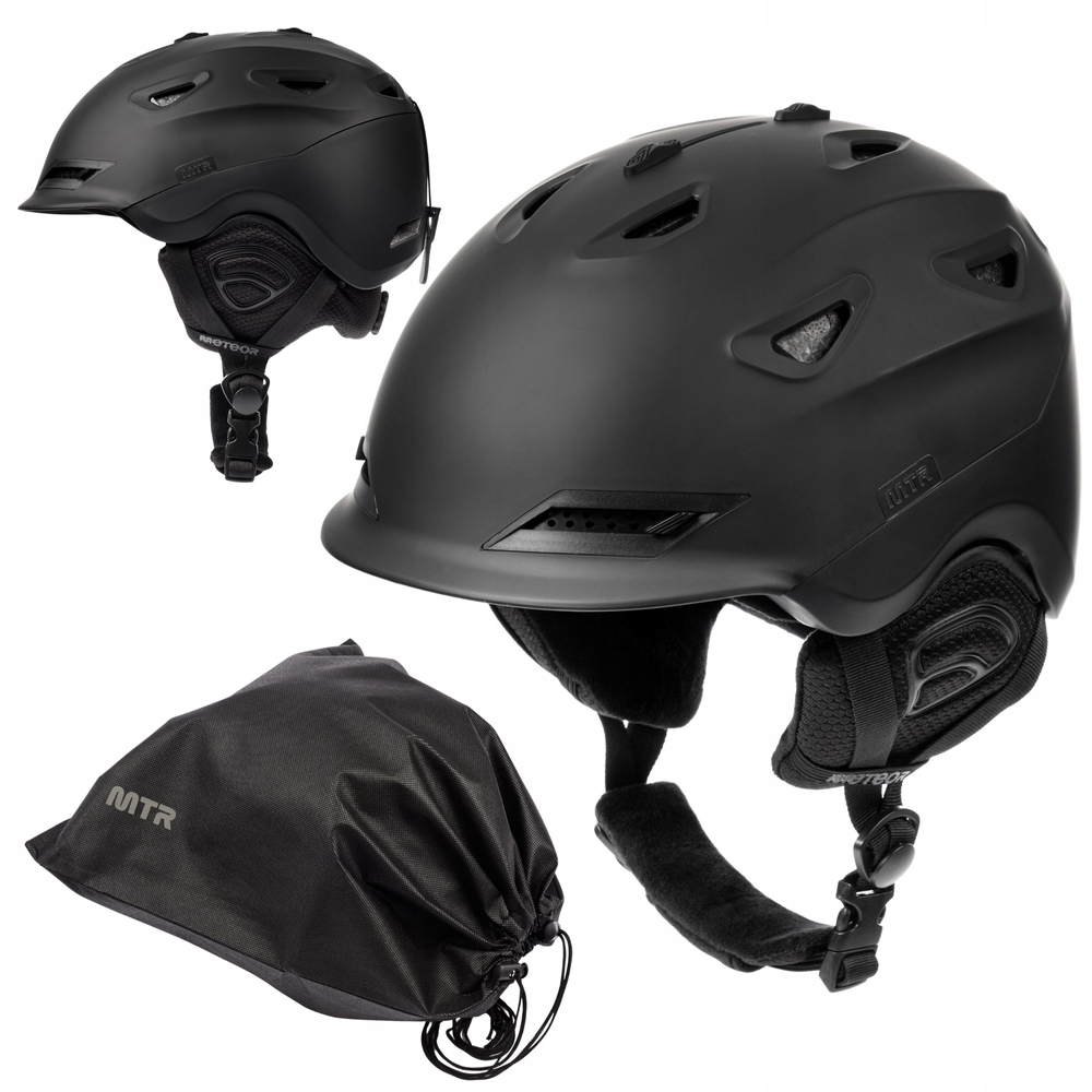 Zimní lyžařská přilba Snowboardová nastavitelná, odvětrávaná, vel. M 55-58 cm