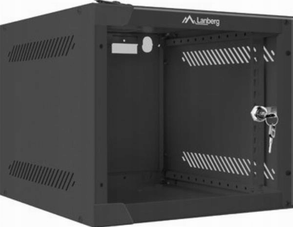 Lanberg подвесной шкаф 10 дюймов 4U 280x310 мм черный