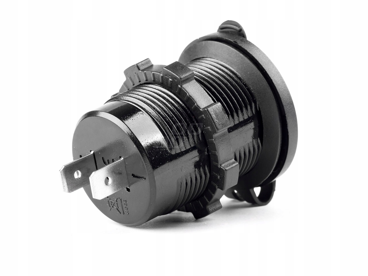 GNIAZDO SAMOCHODOWE ŁADOWARKA 2x USB 12V 24V AMiO Producent Amio