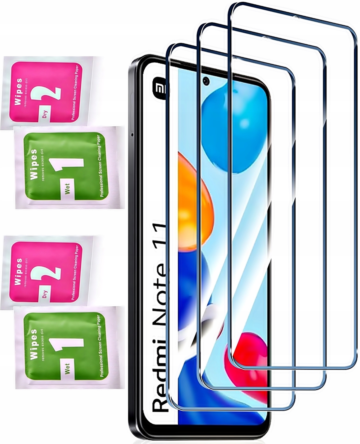 

3X Szkło Hartowane do Xiaomi Redmi Note 11 11s