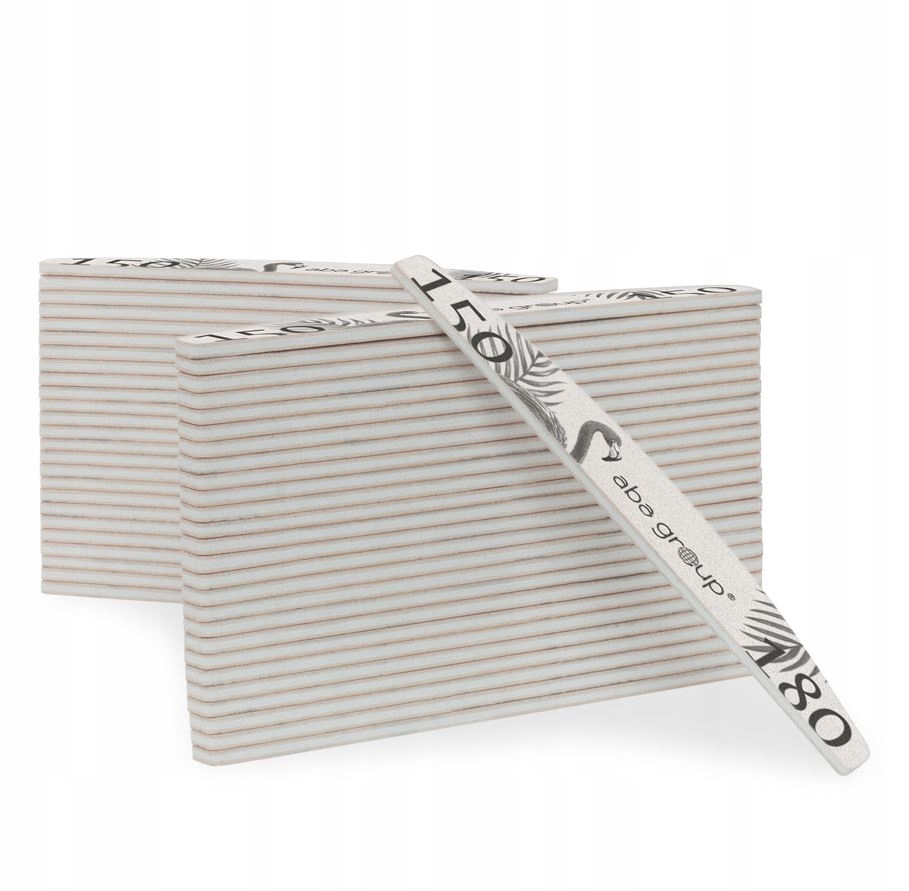 

Pilnik do Paznokci Łódka 150/180 Aba Slim 50szt