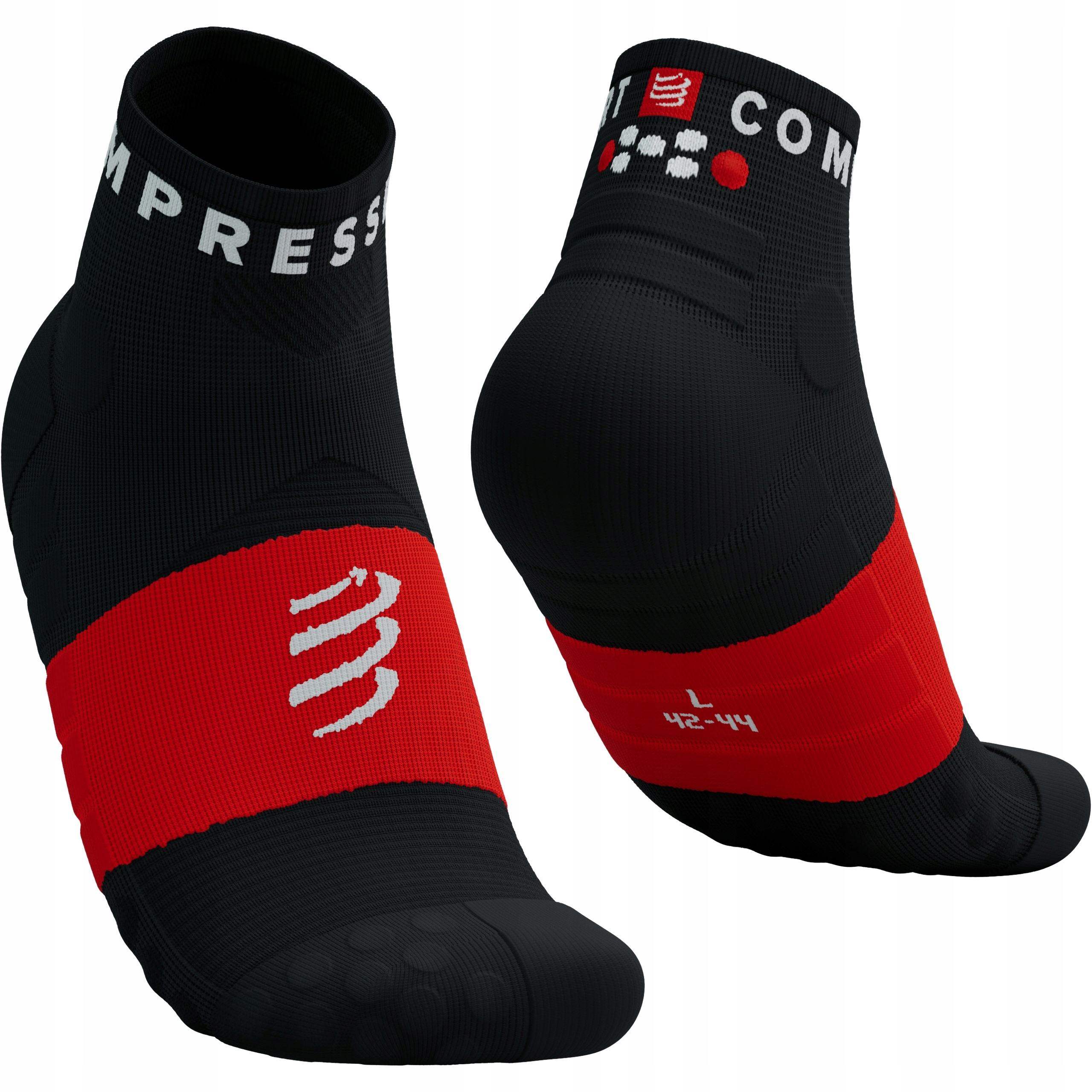 Skarpety Kompresyjne do Biegania Compressport Ultra Trail Low Socks V2.0 T4