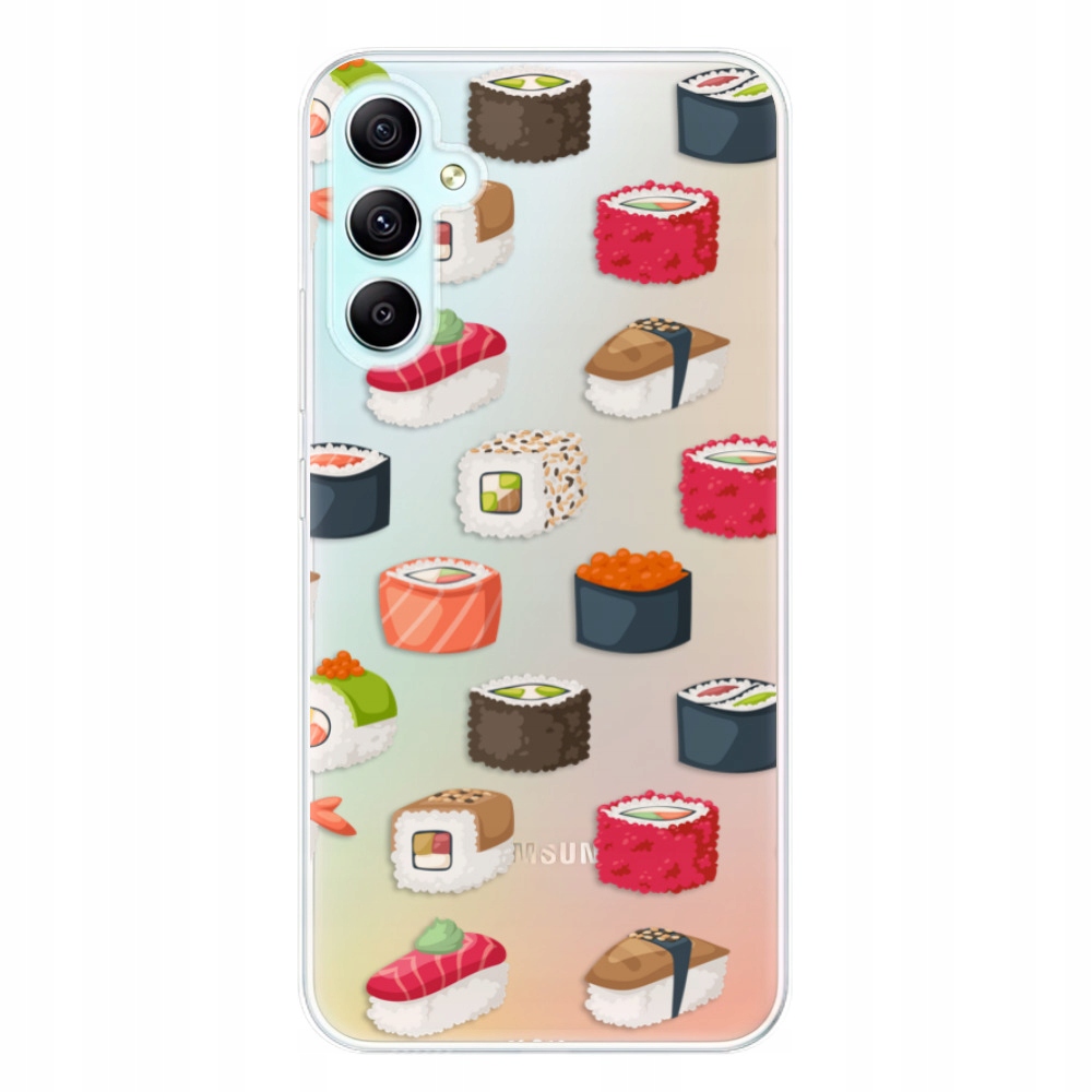 Silikonowe etui iSaprio Sushi Pattern do Samsung Galaxy A34 5G
