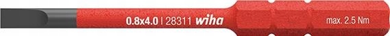 Trzpień wymienny Torque VDE płaski 4x75mm Wiha