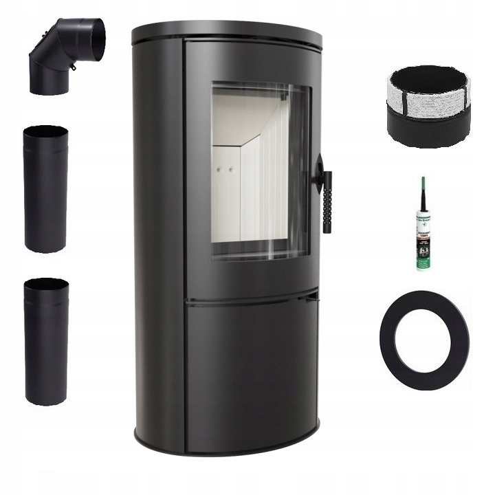 Kamna Ocelovo-litinová Kamna Koza Ab Sada