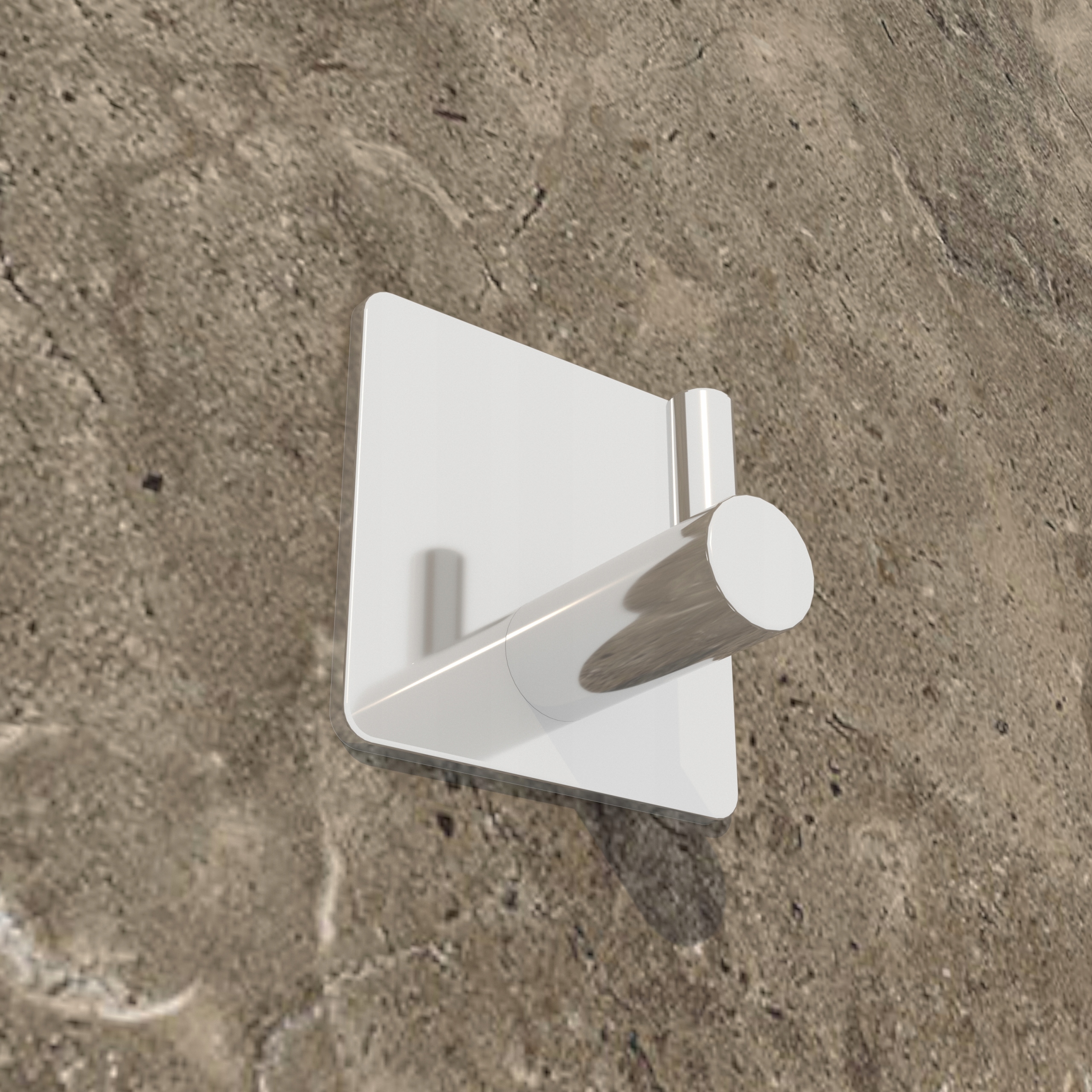 Wieszak łazienkowy haczyk samoprzylepny chrom Marka Global Service