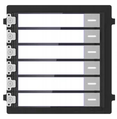 Ds-kd-kk Modul s tlačidlom volania do priestorov, napájaný z DS-KD8003-IME1,