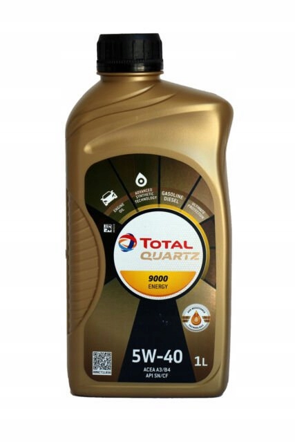 

Total 5W40 1L. Quartz 9000 Energy Silnikowy Olej