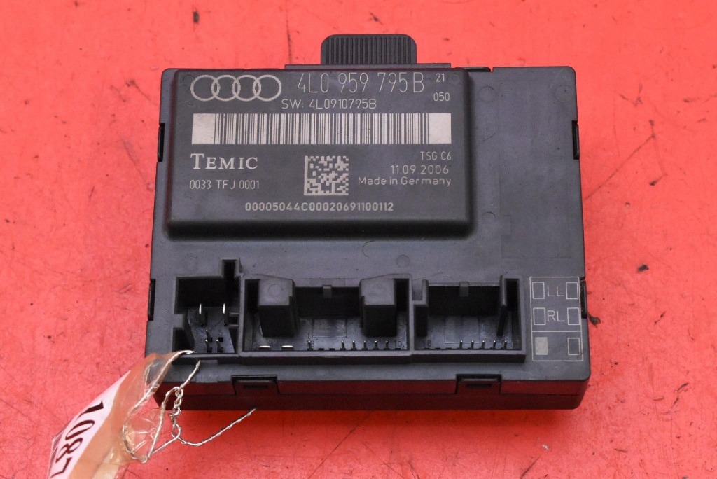 control unit module door left rear part 4L0959795B AUDI Q7 4L 05-09