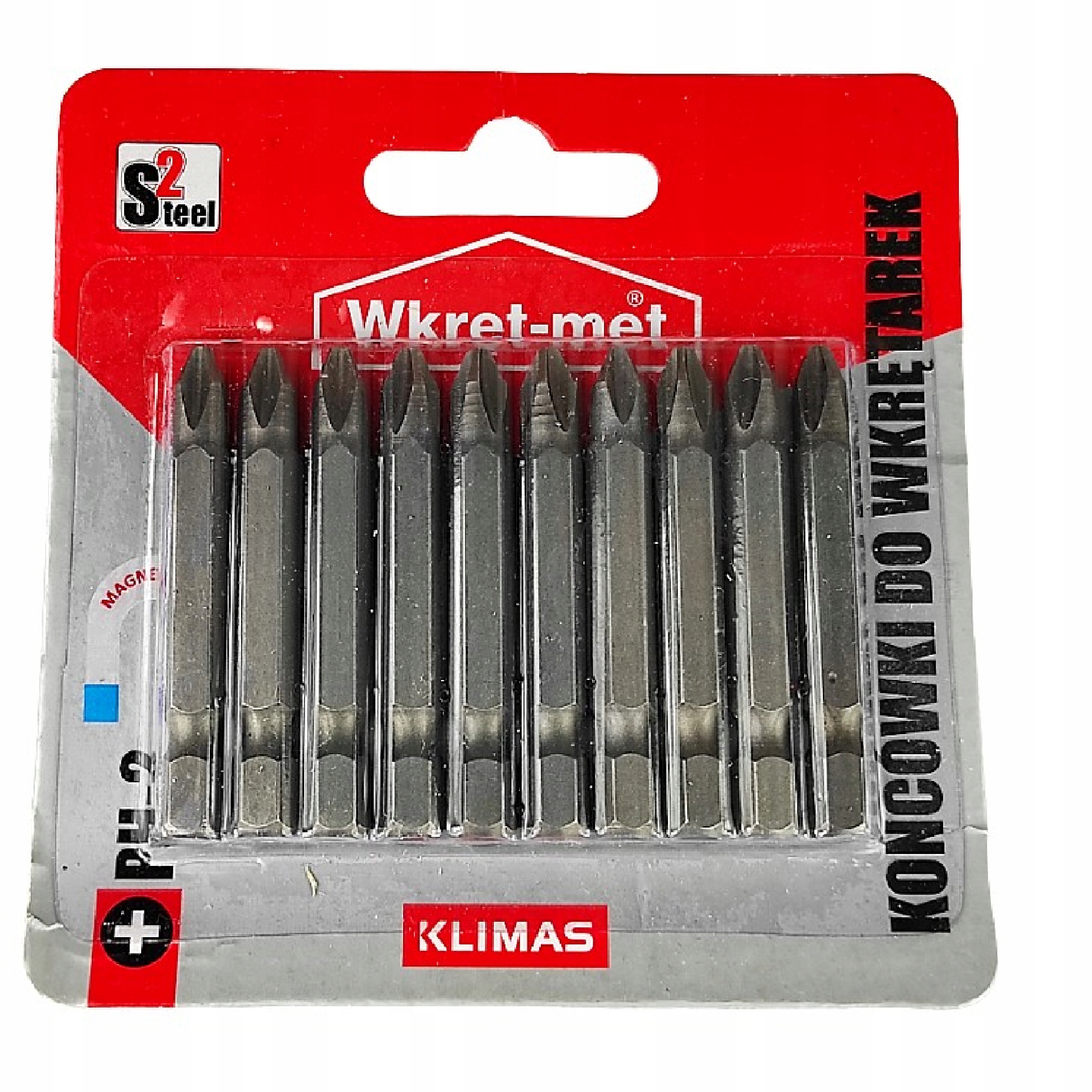 

Końcówki Do Wkrętarek Bity PH-2 50mm Wkręt-met