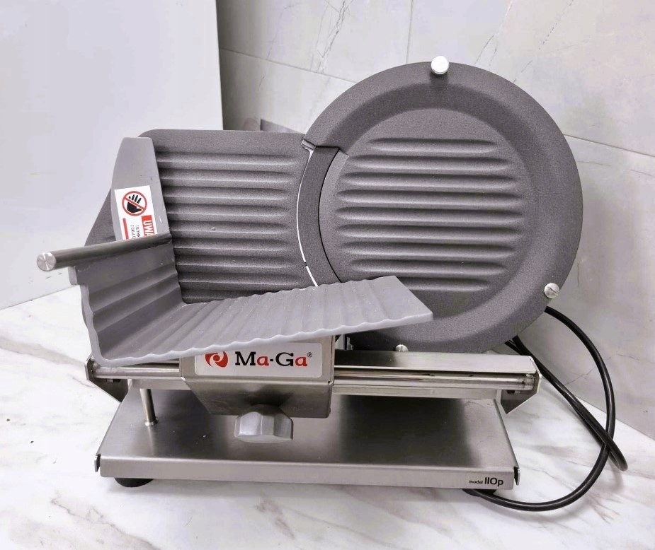 KRAJALNICA MA-GA 110PT! DO SERA I WĘDLIN! NIEBIESKI WZÓR! SKLEPOWA! TEFLON!