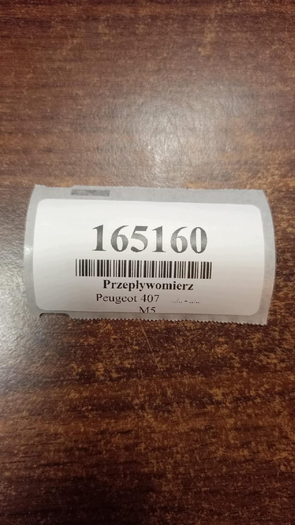 PEUGEOT 407 2.0 HDI flow meter 9645948980