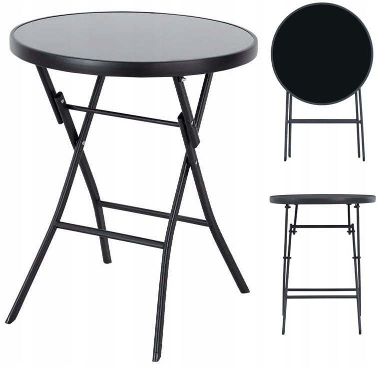 Stół stolik ogrodowy składany 60cm na taras balkon