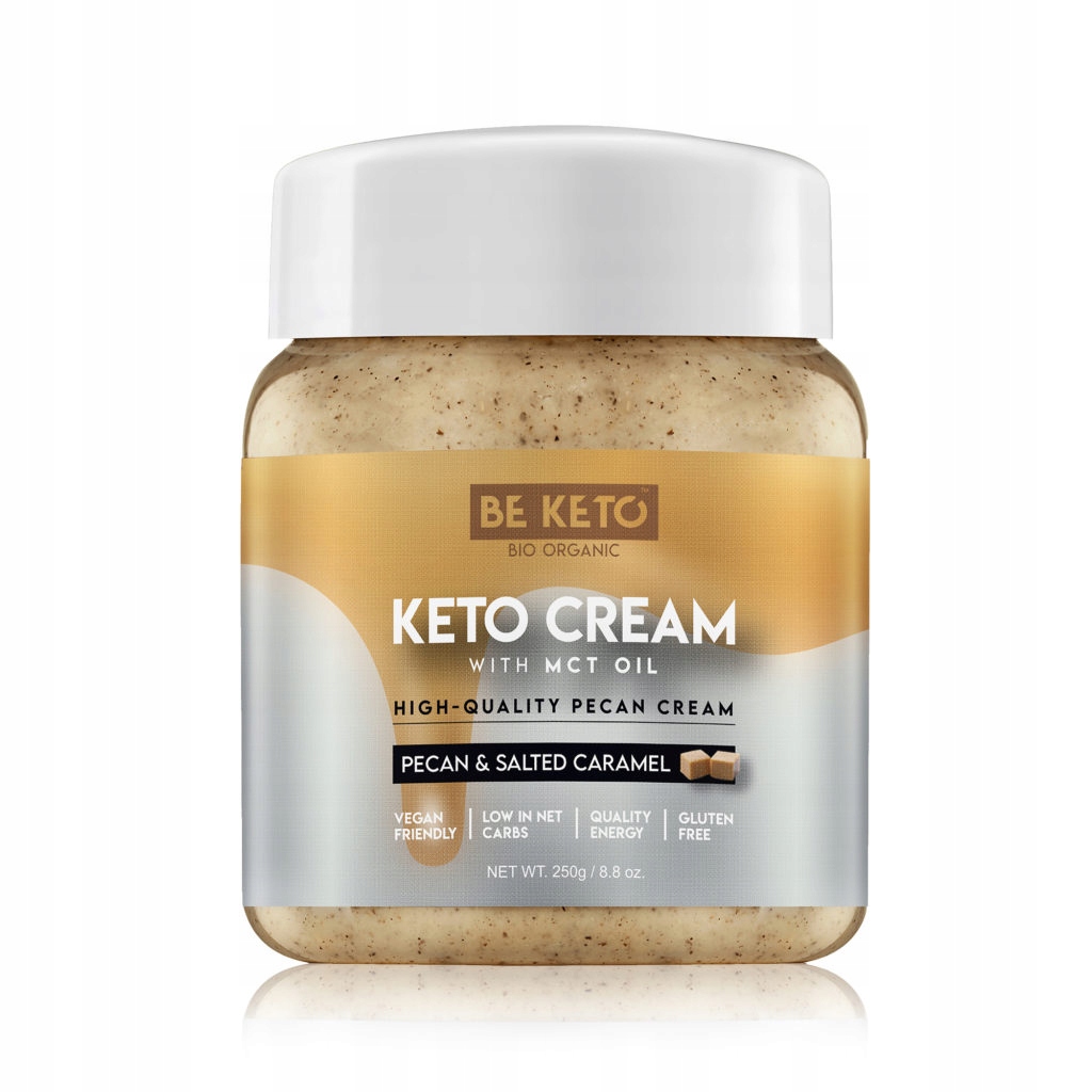 Levně 2x Keto Pekan krém a Slaný Karamel Mct bez cukru 250 g