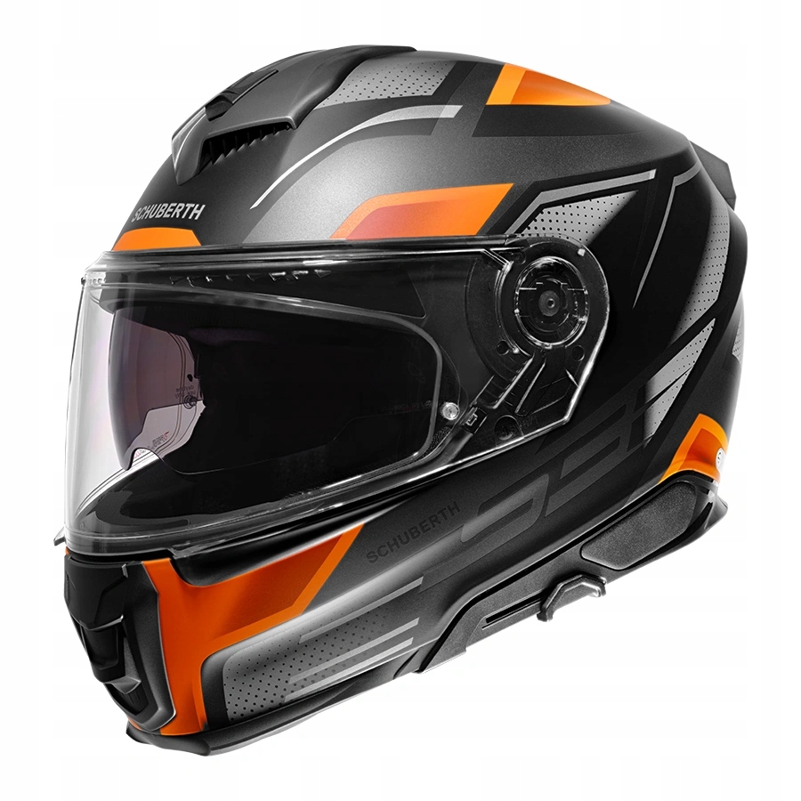 Motocyklová Prilba Schuberth S3 Storm Orange Integrálna S Blendou Mat r. S