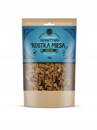 5 x Trzypsy Nadšení Nad Kostkou Kuřecího Masa Pochoutky pro psa 70 g