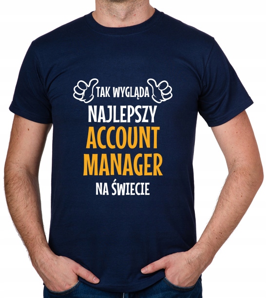 

koszulka Najlepszy Account Manager prezent