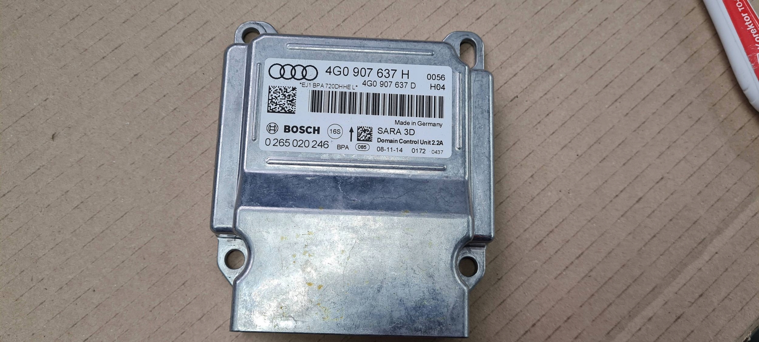 A6 C7 4G LIFT module control unit PRZYSPIESZENIA 4G0907637D A7 4G S7