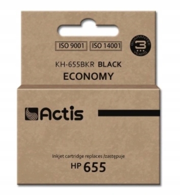 Actis Tusz Hp KH-655BKR (655 CZ109AE) black czarny
