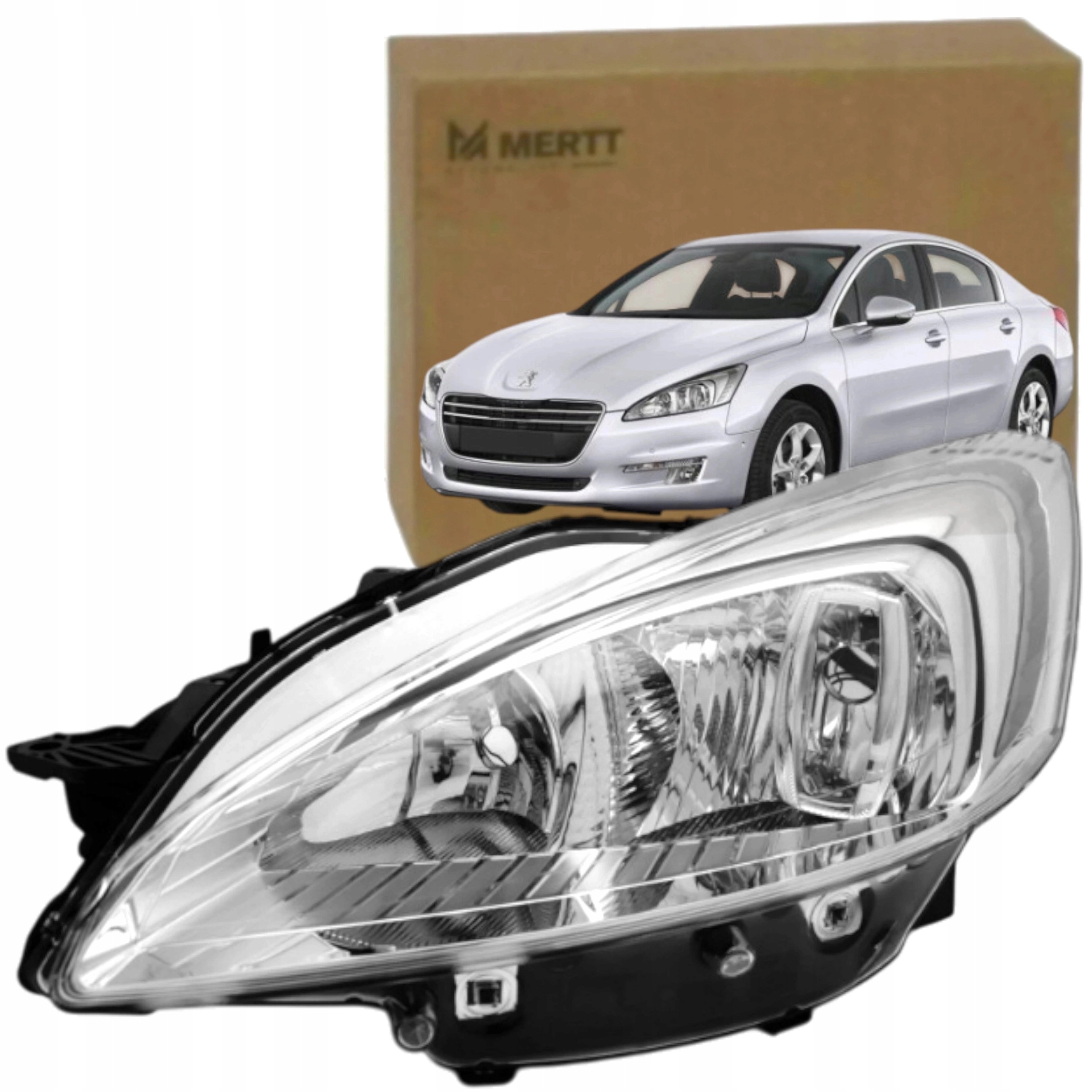 Světlomet Světlo Přední Levá 9678393180 H7 H7 Peugeot 508 2010-2014