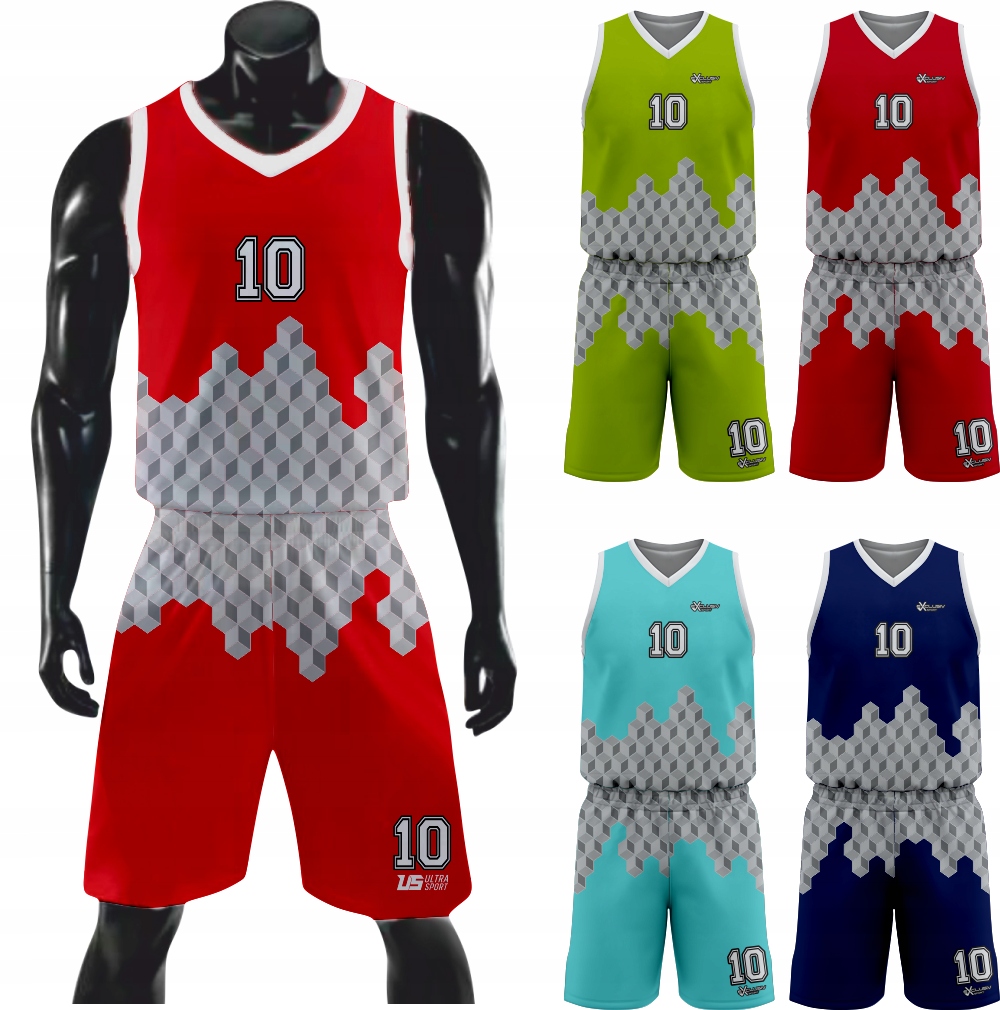 Strój Koszykarski Koszykówka Nadruk GRATIS