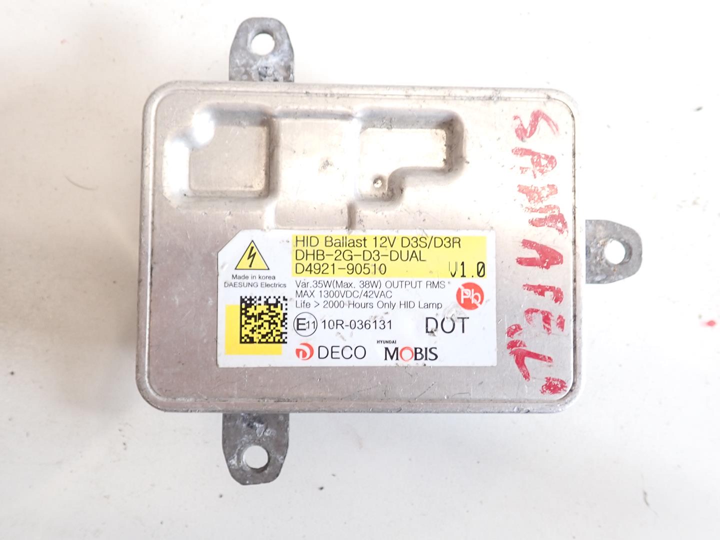 control unit module lights KIA OPTIMA D4921-90510