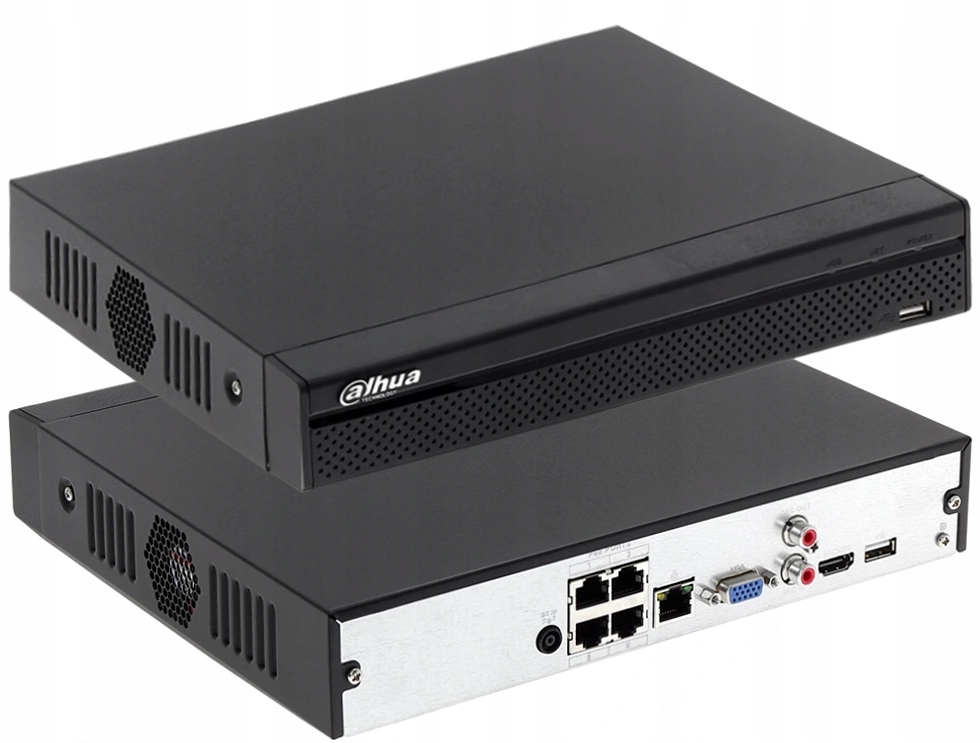 Rejestrator Dahua NVR4104HS-P-4KS3 4x PoE na 4 Kamery Ip