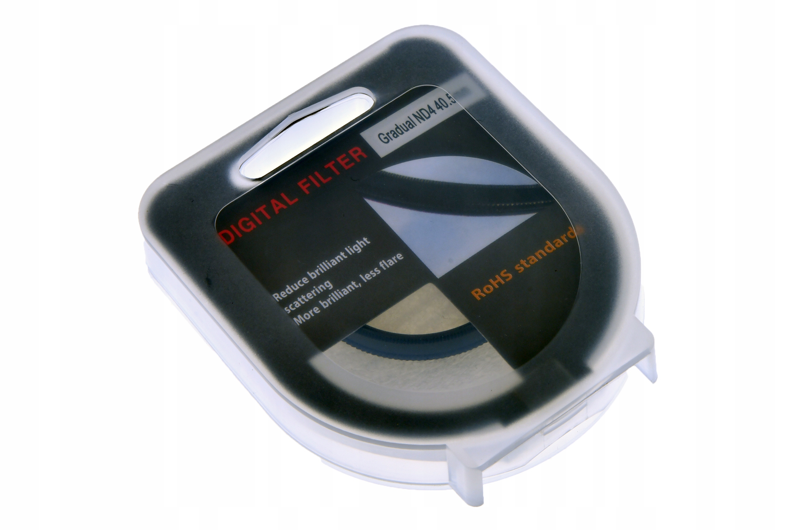 Filtr połówkowy 40,5mm Szary ND4 Model inny