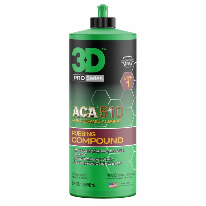 3D Aca 510 Rubbing Compound brúsna leštiaca pasta