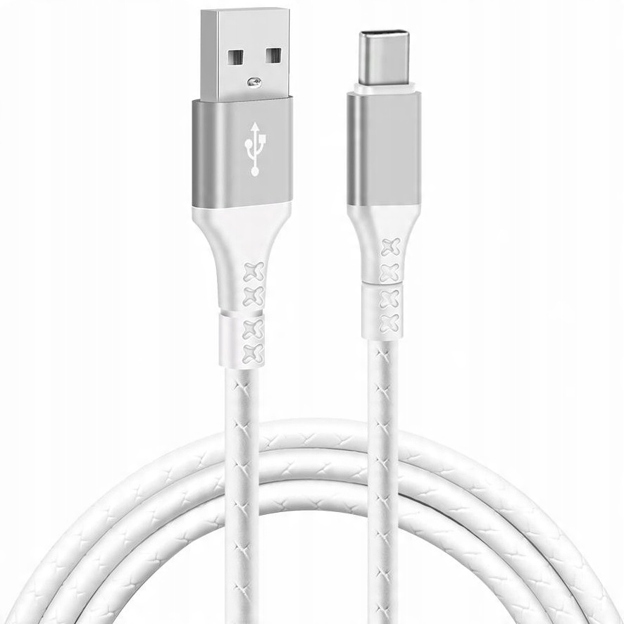 

Kabel telefon Usb 1m Usb-c Typ-C TypC 100cm biały