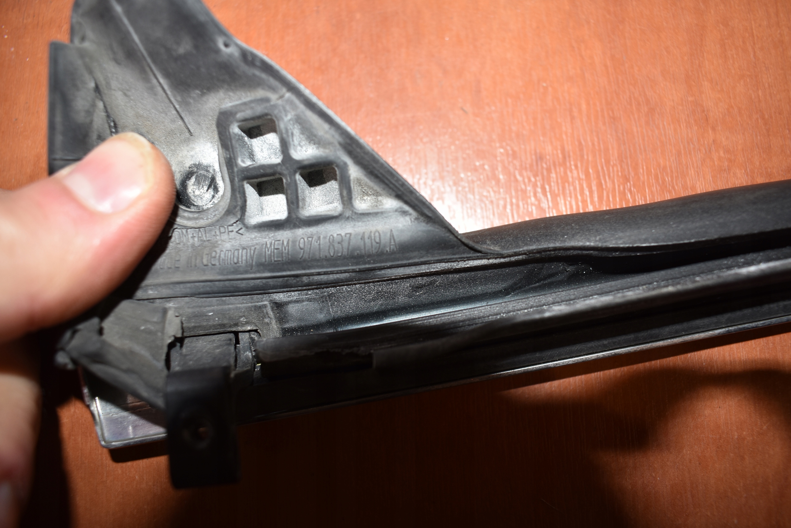 IDEALNA moulding door front front left CHROM PORSCHE PANAMERA 971 1