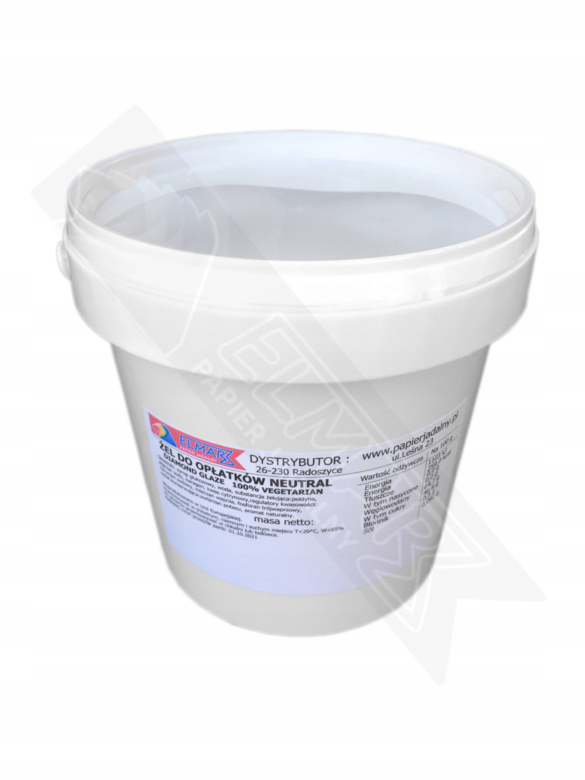 Levně Neutrální Gel na na dort oplatky 1kg