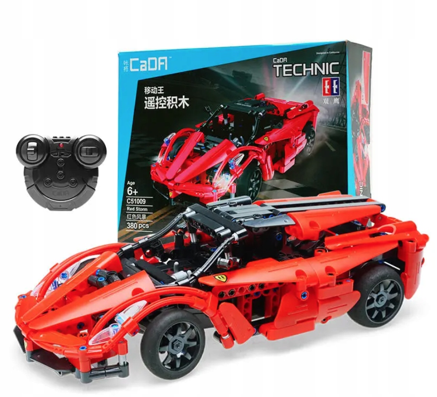 

Klocki Zdalnie Sterowane Rc Samochód Ferrari