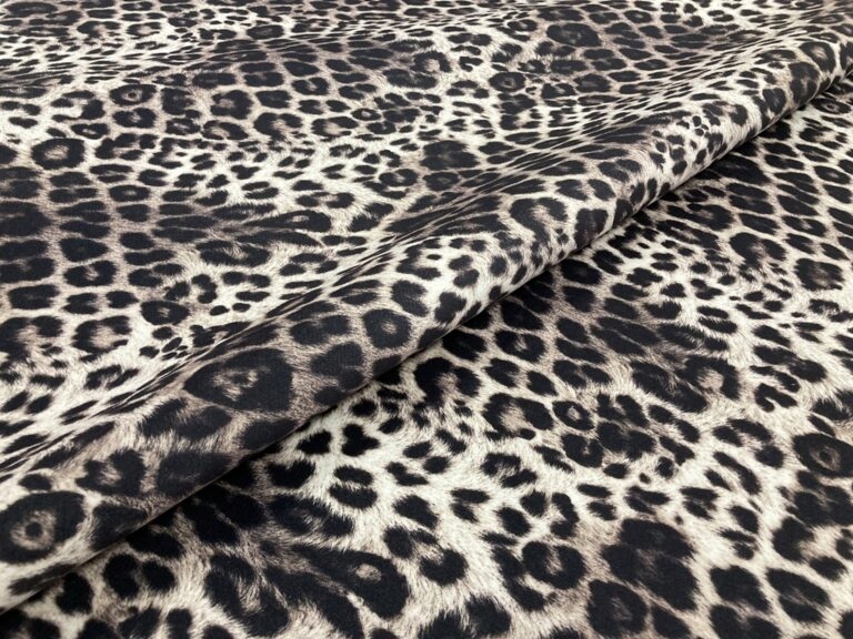 MATERIAŁ PLUSZ WELUR VELVET PANTERKA OBRUS ZASŁONY