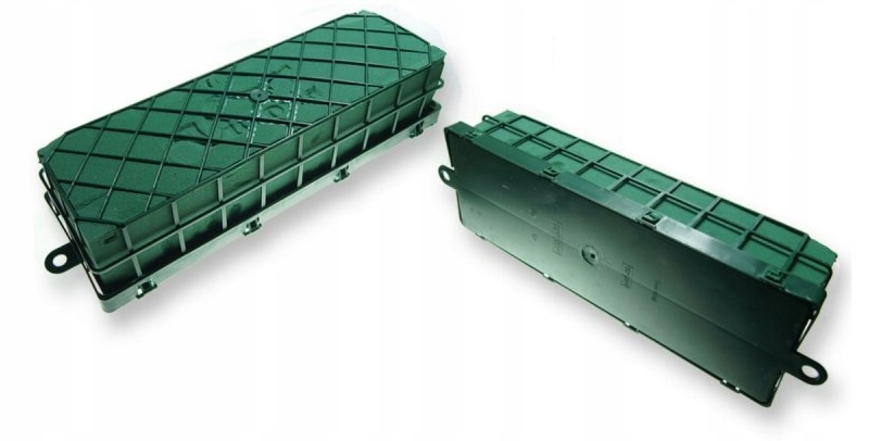 GARNET MAXI FLORET GĄBKA MOKRA DO KWIATÓW ŻYWYCH 43x13cm BAZA STROIK Marka Victoria Floral Products