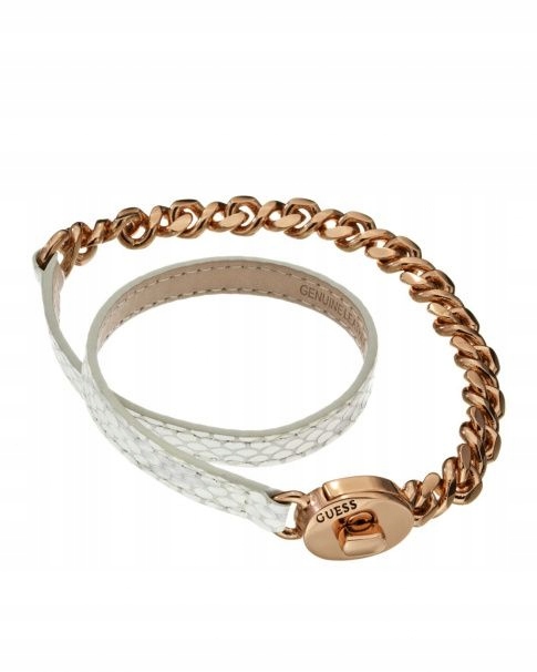 Dámský zlatý náramek Guess 38 Cm