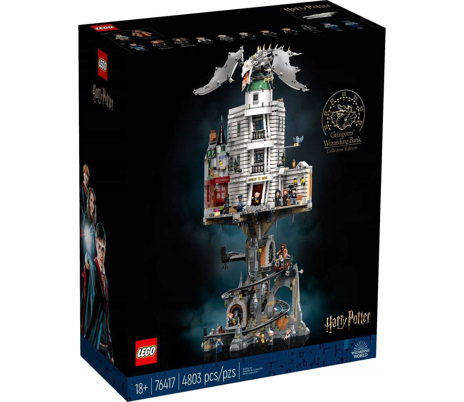 Lego 76417 Harry Potter Bank Gringotta – sběratelská edice