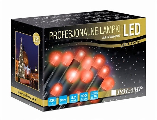 

Lampki choinkowe Led czerwone zewnętrzne 10m